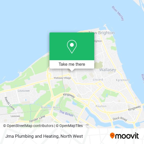 Jma Plumbing and Heating map