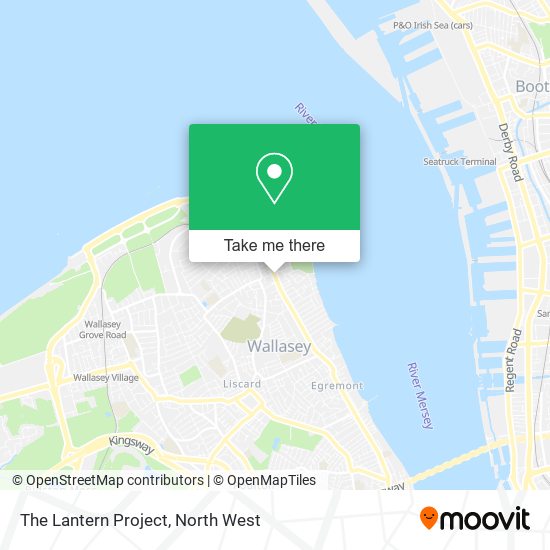 The Lantern Project map