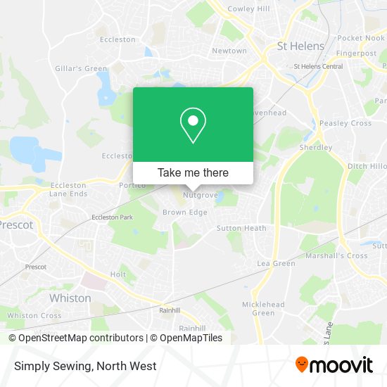 Simply Sewing map