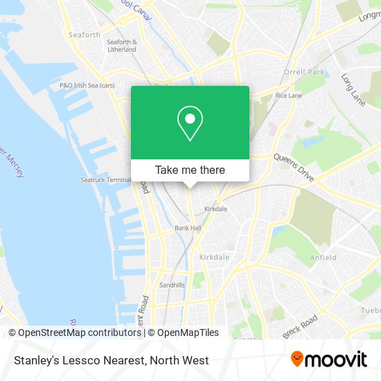 Stanley's Lessco Nearest map