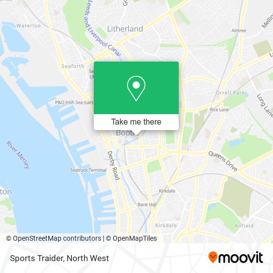 Sports Traider map