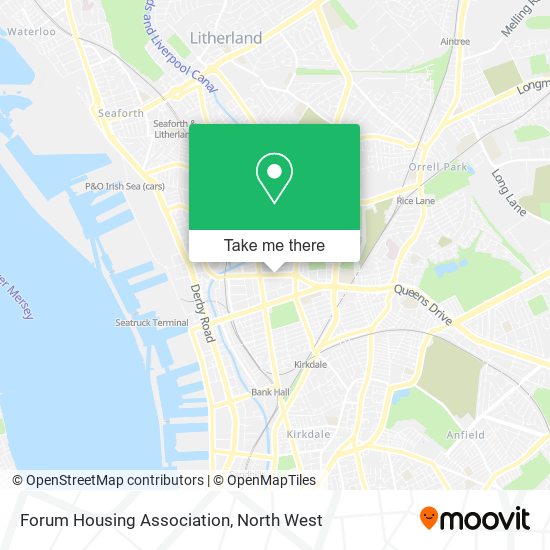 Forum Housing Association map