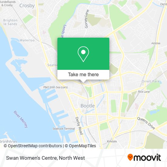 Swan Women's Centre map