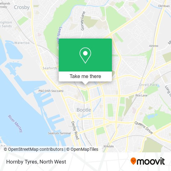 Hornby Tyres map