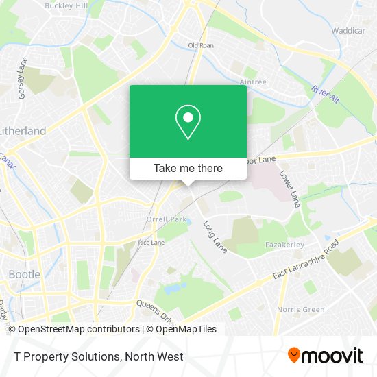 T Property Solutions map