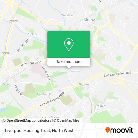 Liverpool Housing Trust map