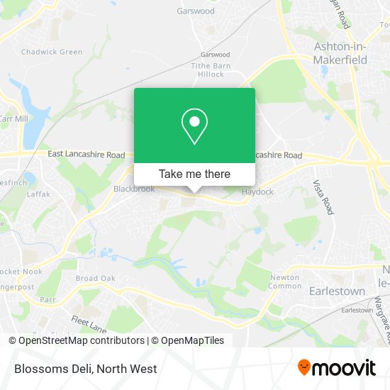 Blossoms Deli map