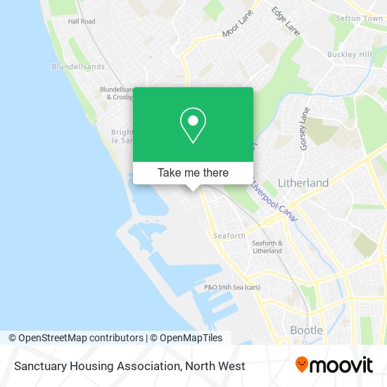 Sanctuary Housing Association map