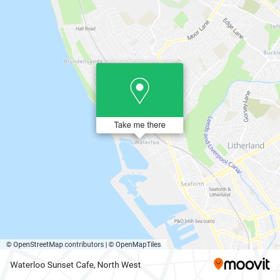 Waterloo Sunset Cafe map