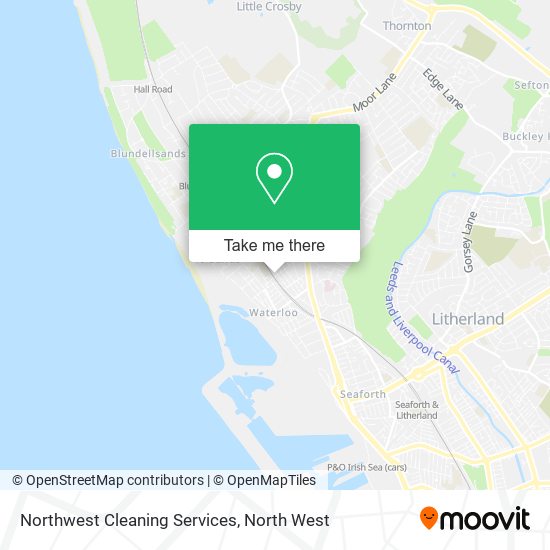 Northwest Cleaning Services map