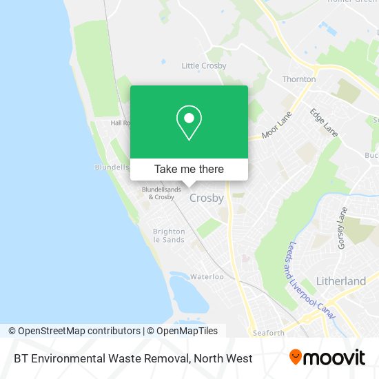 BT Environmental Waste Removal map