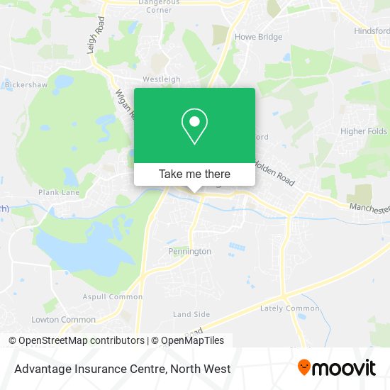 Advantage Insurance Centre map