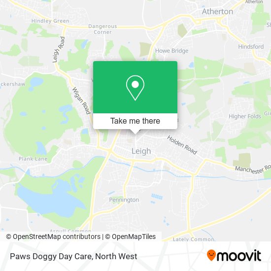 Paws Doggy Day Care map