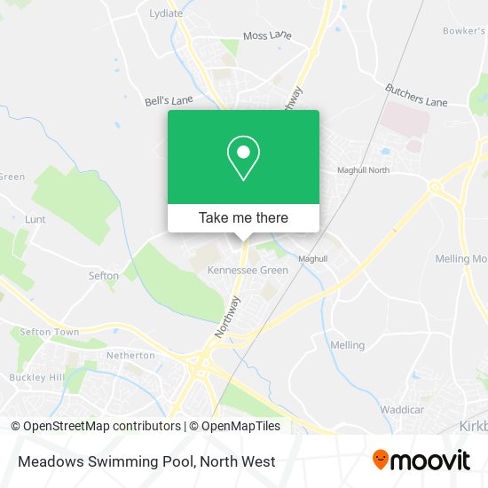 Meadows Swimming Pool map