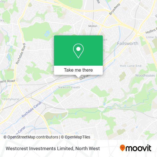 Westcrest Investments Limited map
