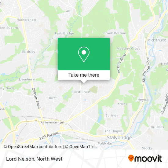 Lord Nelson map