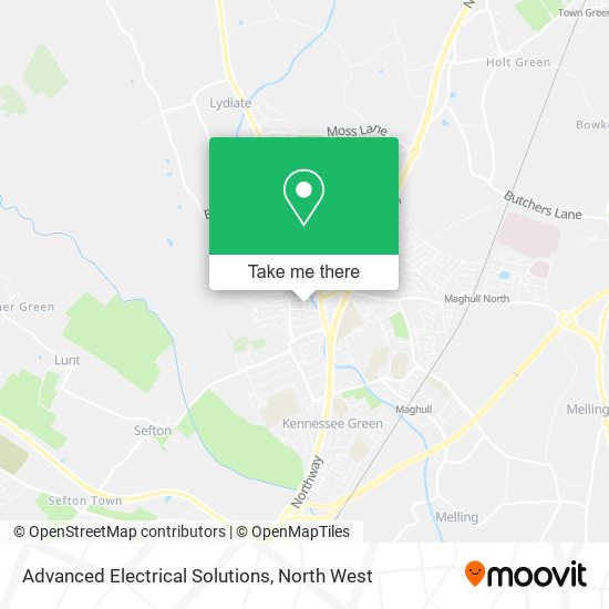 Advanced Electrical Solutions map