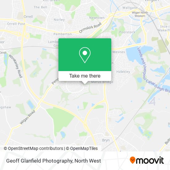 Geoff Glanfield Photography map