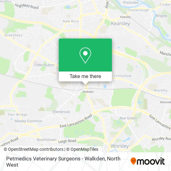 Petmedics Veterinary Surgeons - Walkden map