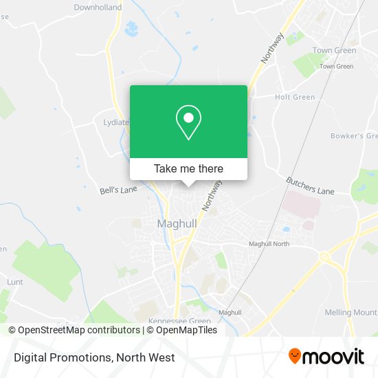 Digital Promotions map