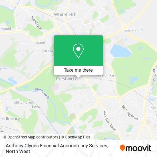 Anthony Clynes Financial Accountancy Services map