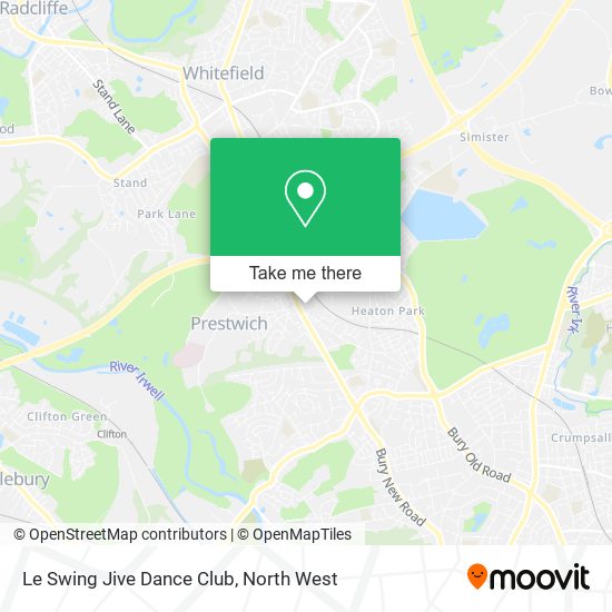 Le Swing Jive Dance Club map