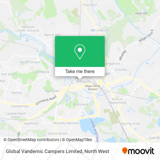 Global Vandemic Campers Limited map