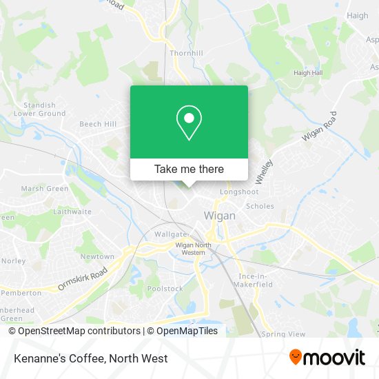 Kenanne's Coffee map