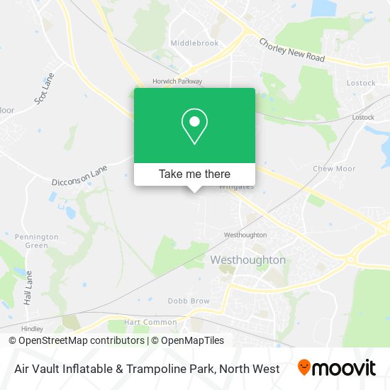 Air Vault Inflatable & Trampoline Park map