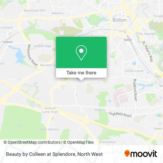 Beauty by Colleen at Splendore map