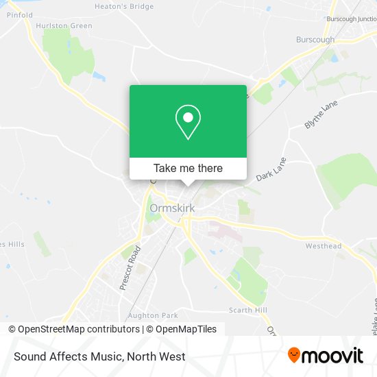 Sound Affects Music map