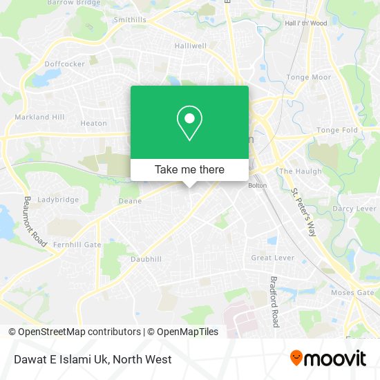 Dawat E Islami Uk map