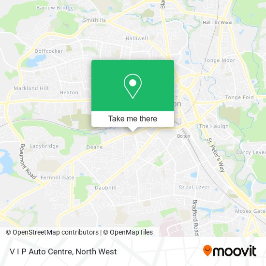 V I P Auto Centre map