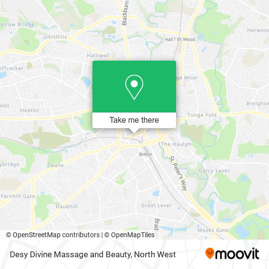 Desy Divine Massage and Beauty map