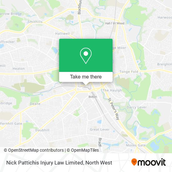 Nick Pattichis Injury Law Limited map