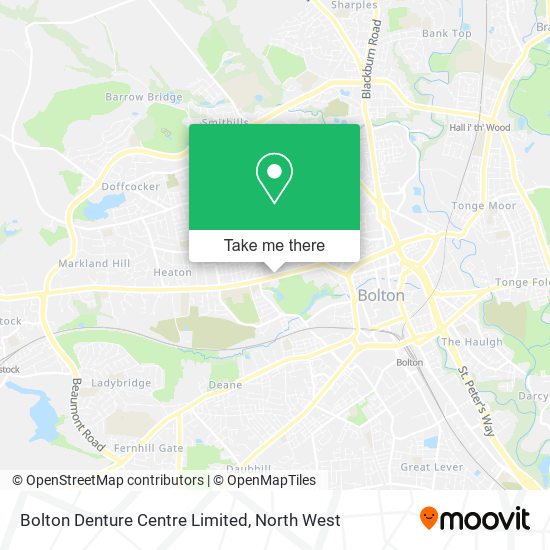 Bolton Denture Centre Limited map
