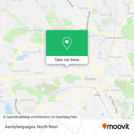 Aandylanguages map