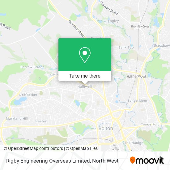 Rigby Engineering Overseas Limited map