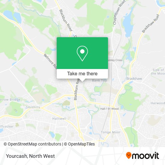 Yourcash map