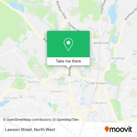 Lawson Street map