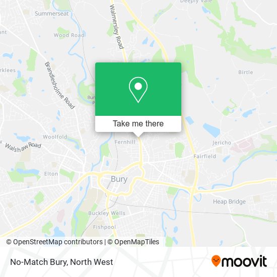 No-Match Bury map