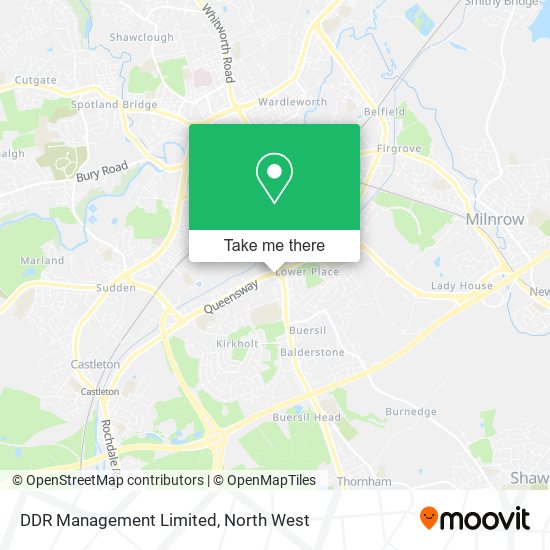 DDR Management Limited map