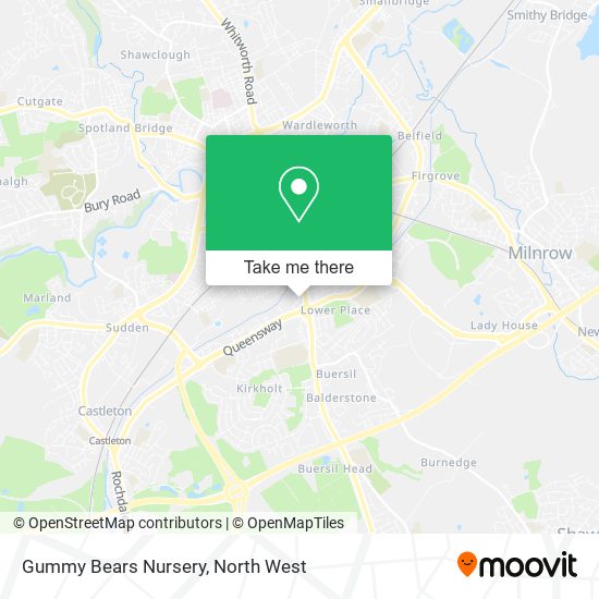 Gummy Bears Nursery map