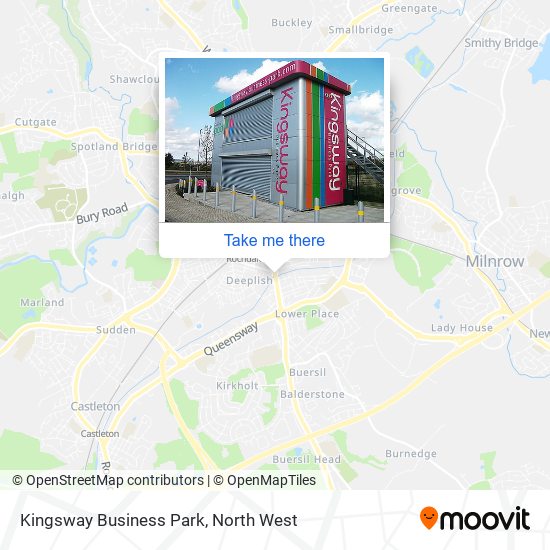Kingsway Business Park map