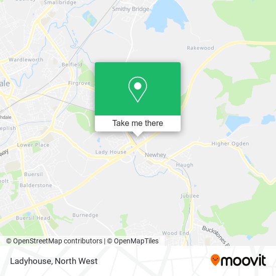Ladyhouse map