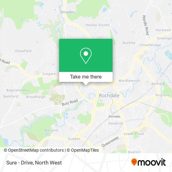 Sure - Drive map