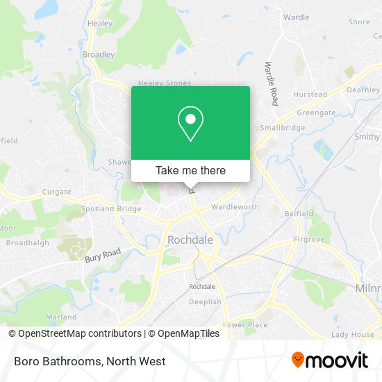 Boro Bathrooms map