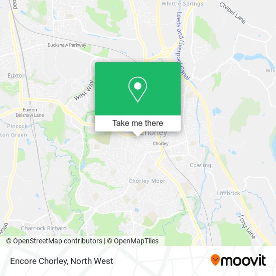 Encore Chorley map