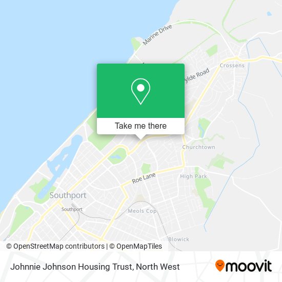 Johnnie Johnson Housing Trust map