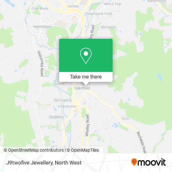 J9twofive Jewellery map